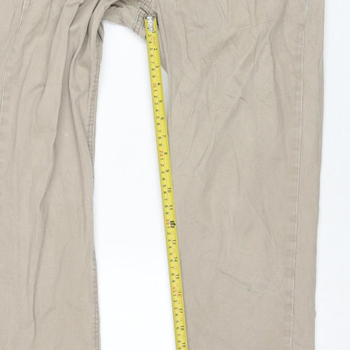 Levi Strauss & Co Men's Beige 541 Chino Trousers 30W 34L Regular Fit