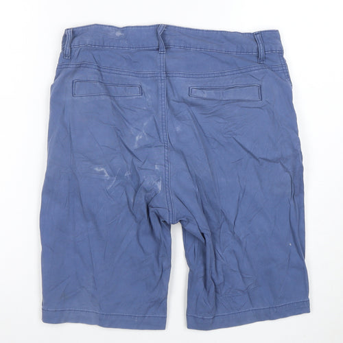 Lee Men's Blue Classic Fit Chino Shorts Size M Cotton Stretch