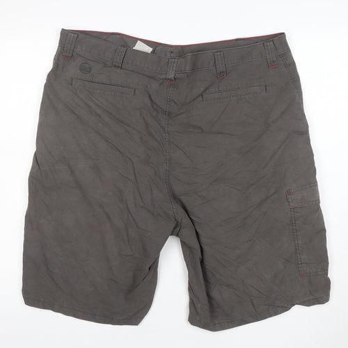 Wrangler Men's Grey Cargo Shorts Size 40 Cotton Nylon Blend