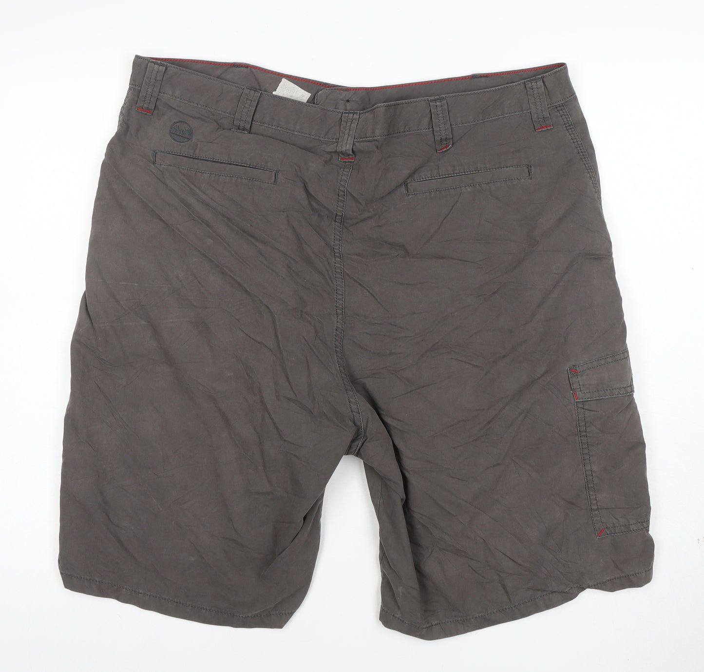 Wrangler Men's Grey Cargo Shorts Size 40 Cotton Nylon Blend