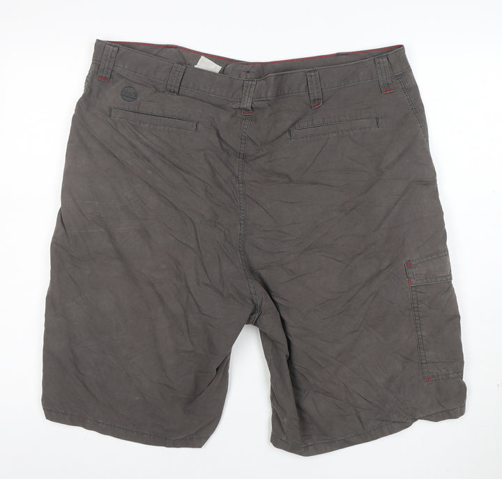 Wrangler Men's Grey Cargo Shorts Size 40 Cotton Nylon Blend