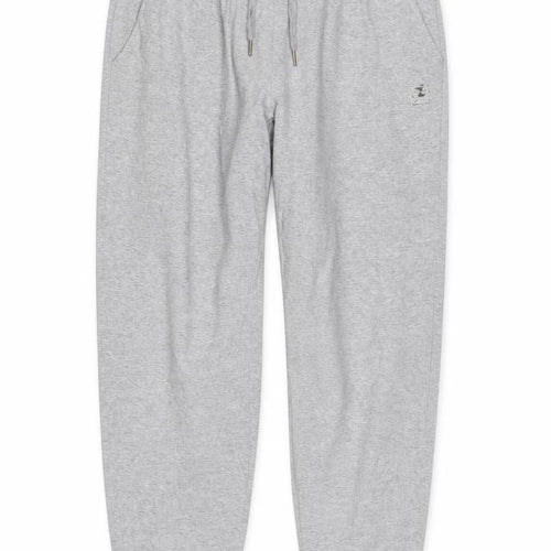 FILA Women Grey Jogger Trousers M Cotton Blend Comfort Fit