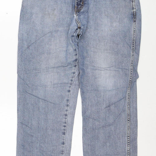 Wrangler Men's Blue Regular Fit Straight Jeans W32 L30 Texas
