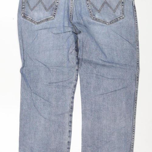 Wrangler Men's Blue Regular Fit Straight Jeans W32 L30 Texas