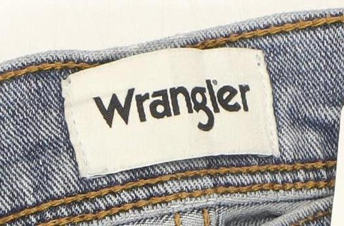 Wrangler Men's Blue Regular Fit Straight Jeans W32 L30 Texas