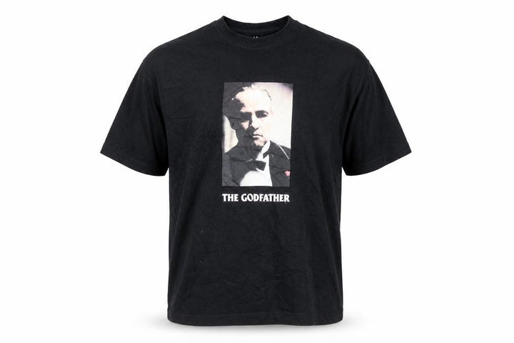 Pull&Bear Men’s Black The Godfather Graphic T-Shirt XS