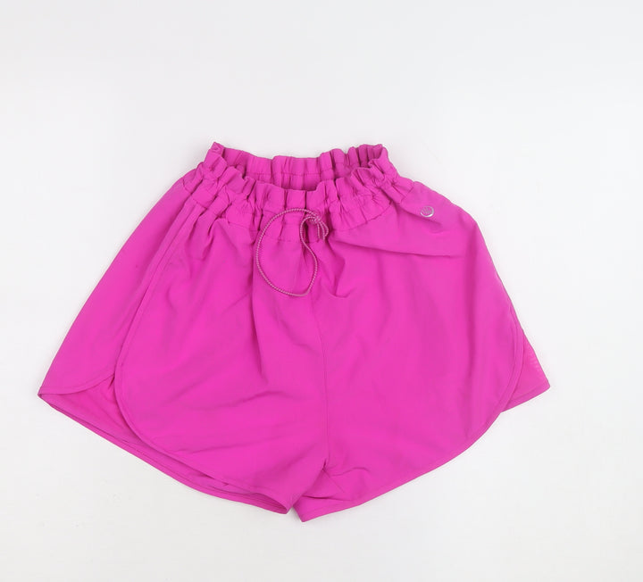 Dunnes Stores Women Pink Athletic Running Shorts Size M