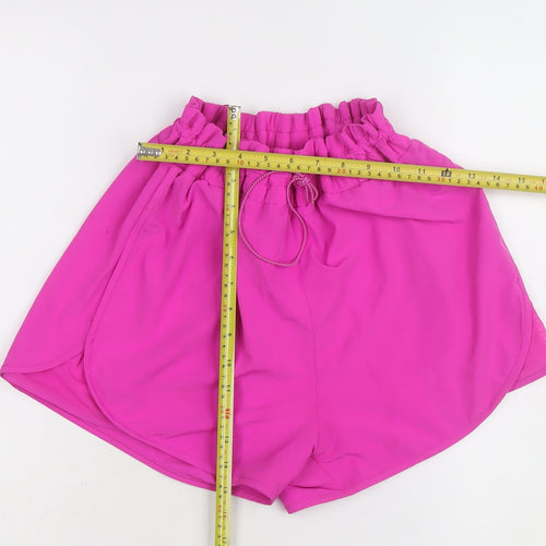 Dunnes Stores Women Pink Athletic Running Shorts Size M