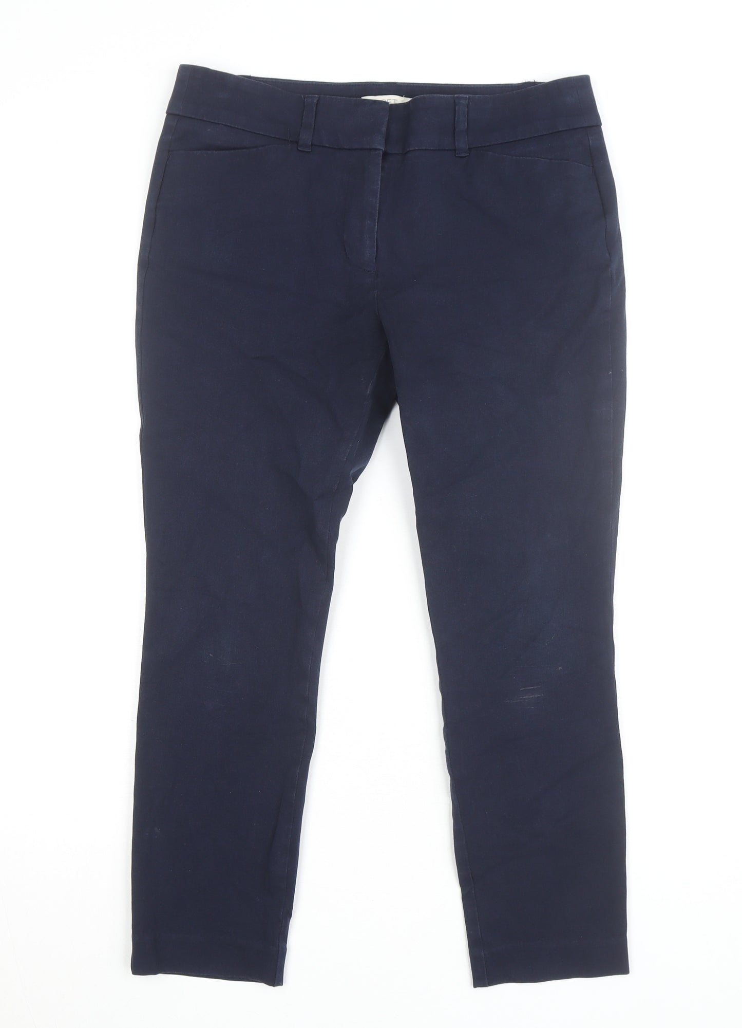 LOFT Outlet Women's Navy Blue Petite Skinny Ankle Trousers Size 6