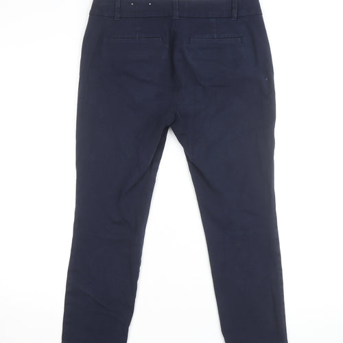LOFT Outlet Women's Navy Blue Petite Skinny Ankle Trousers Size 6