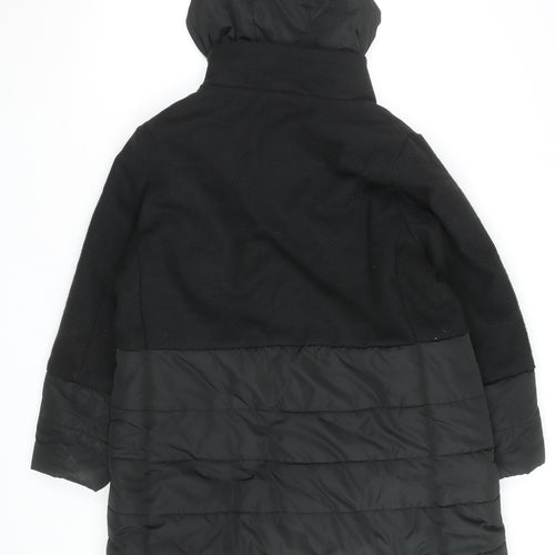 J’aime La Vie Women’s Black Long Hooded Puffer Coat Size 18