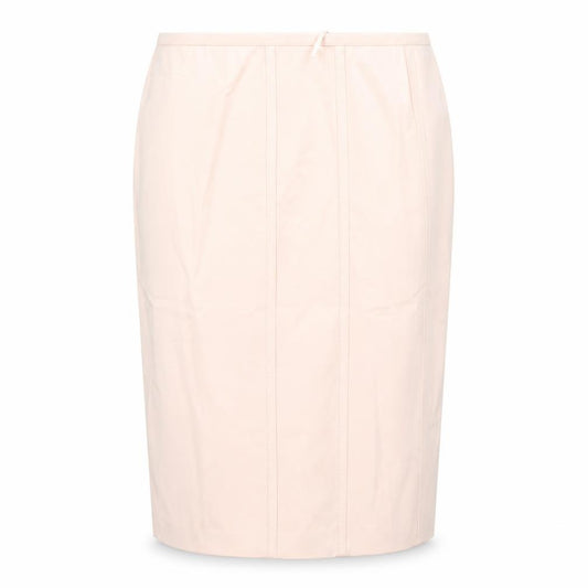 Front view of Feraud Women Pink Knee Length Pencil Skirt, size 12, Formal Wear