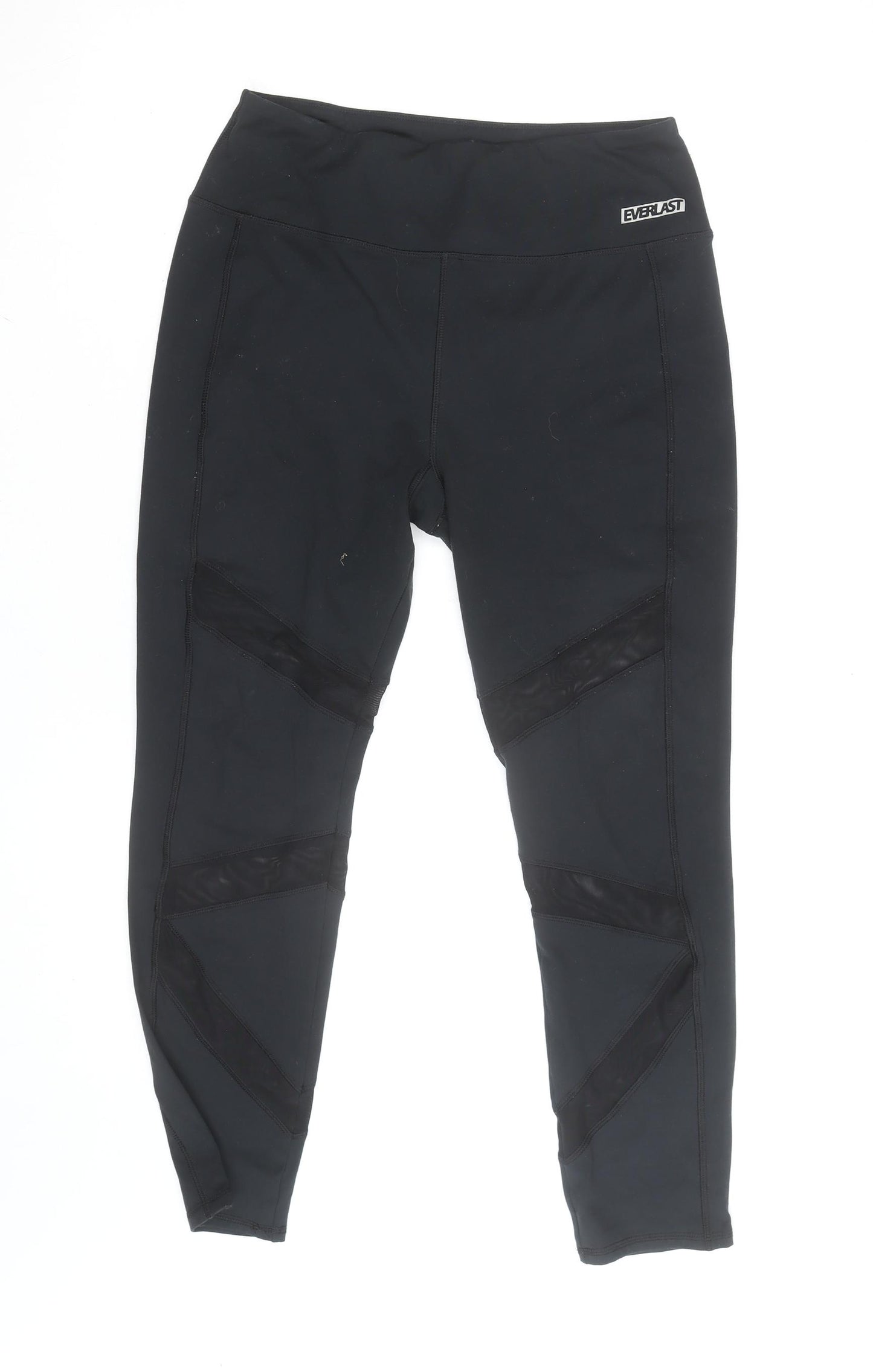 Everlast Women's Black Size 12 Ankle Leggings Stretch Activewear