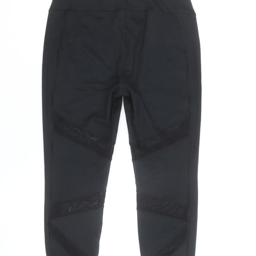 Everlast Women's Black Size 12 Ankle Leggings Stretch Activewear