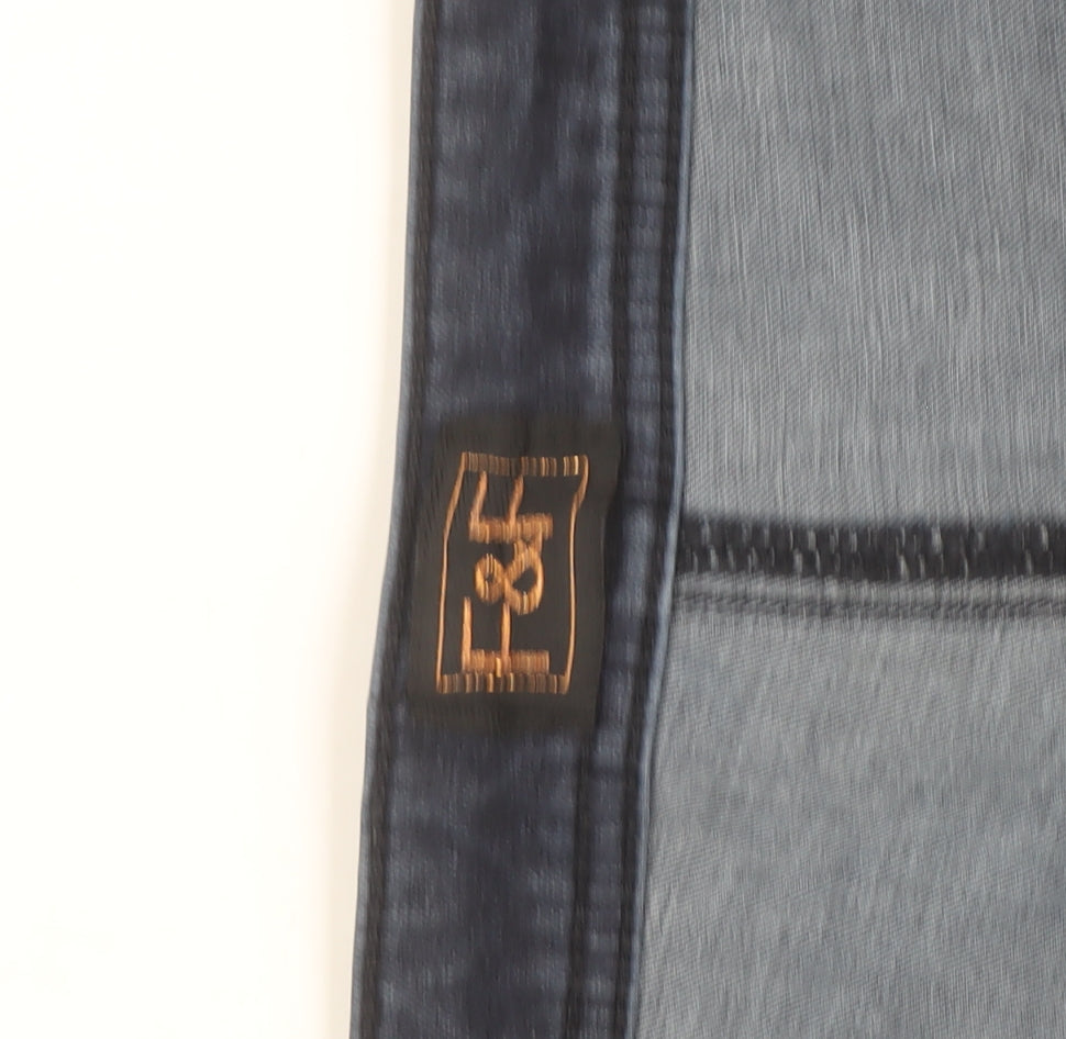 F&F Women's Blue Skinny Jeans UK 14 Denim Stretch Classic Style