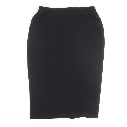 New Look Women’s Black Size 10 Pencil Stretch Skirt