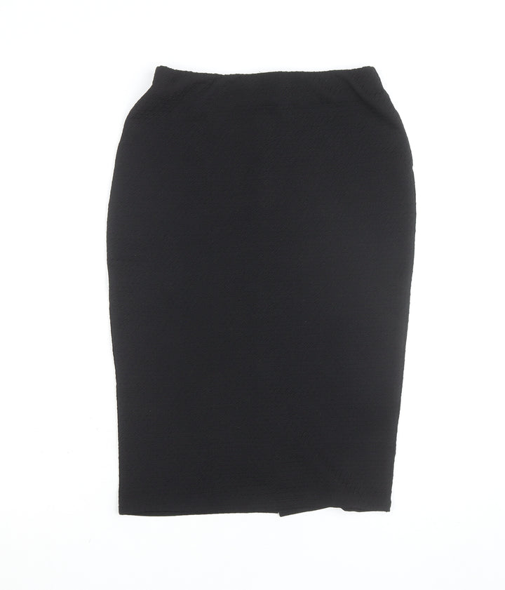 New Look Women’s Black Size 10 Pencil Stretch Skirt