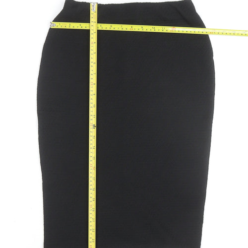 New Look Women’s Black Size 10 Pencil Stretch Skirt