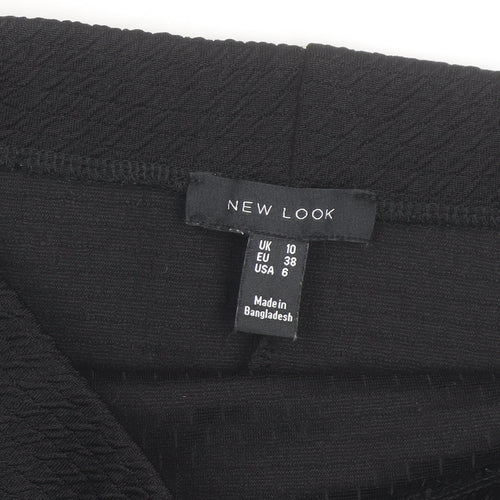 New Look Women’s Black Size 10 Pencil Stretch Skirt