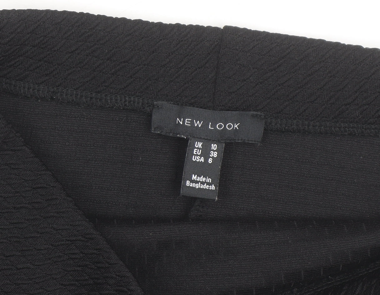 New Look Women’s Black Size 10 Pencil Stretch Skirt