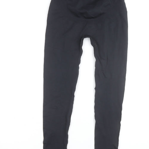 Oysho Women Black Seamless High Waist Sports Leggings Size M