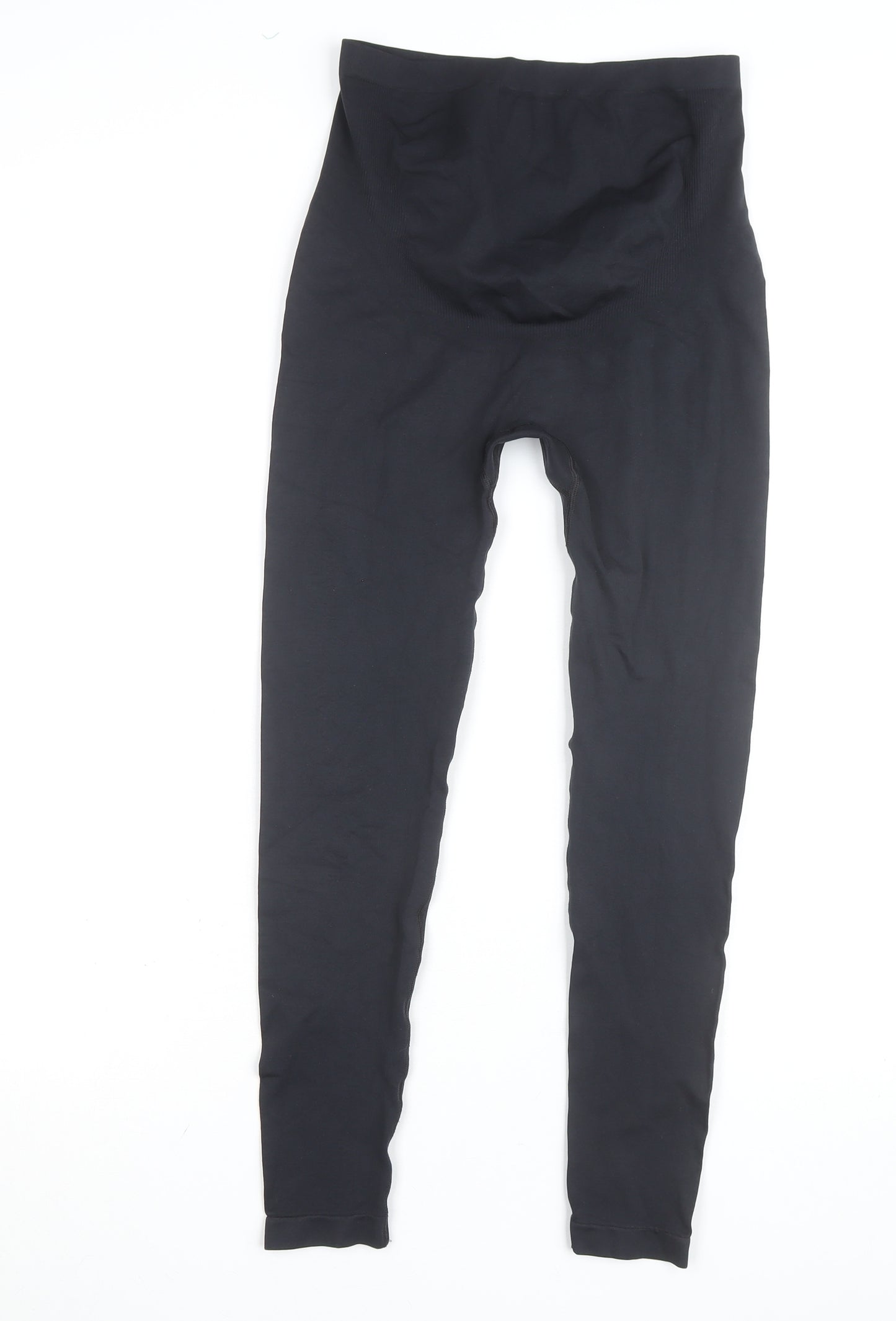 Oysho Women Black Seamless High Waist Sports Leggings Size M