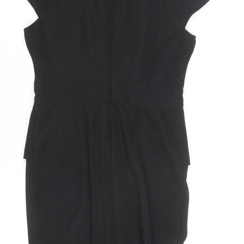 Jade Fashion Boutique Women Black White Size 10 Sheath Dress