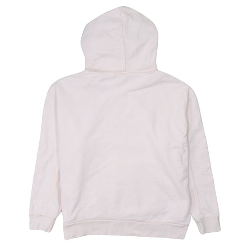 Levi's Womens Pink Pullover Hoodie Medium Relaxed Fit Cotton