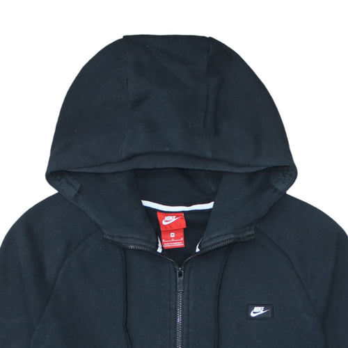 Nike Men’s Black Full Zip Hoodie Size M Fleece Sportswear
