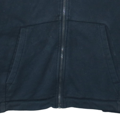Nike Men’s Black Full Zip Hoodie Size M Fleece Sportswear