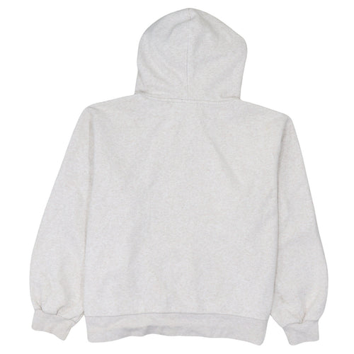Adidas Women Beige Pullover Hoodie UK 12 Classic Logo Sweatshirt