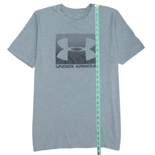 Under Armour Men's Grey HeatGear Loose Fit Athletic T-Shirt Size M
