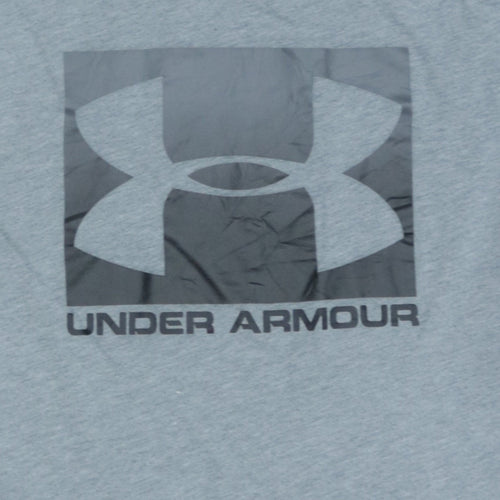 Under Armour Men's Grey HeatGear Loose Fit Athletic T-Shirt Size M