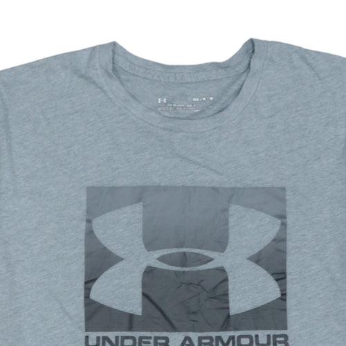 Under Armour Men's Grey HeatGear Loose Fit Athletic T-Shirt Size M