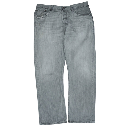 Levi's 501 Men's Grey 40x30 Straight Fit Denim Jeans