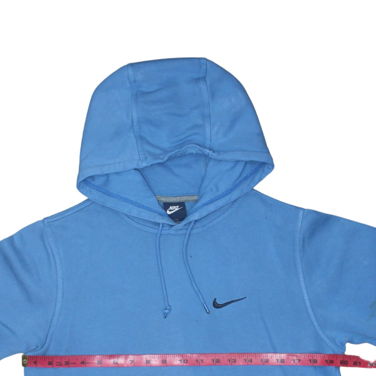 Nike Men's Blue Pullover Hoodie L Long Sleeve Fleece Sweatshirt