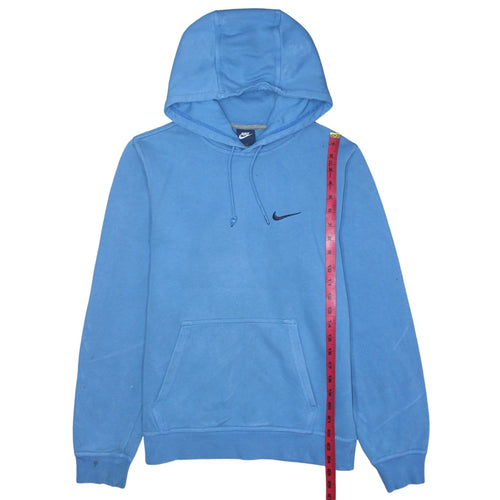 Nike Men's Blue Pullover Hoodie L Long Sleeve Fleece Sweatshirt