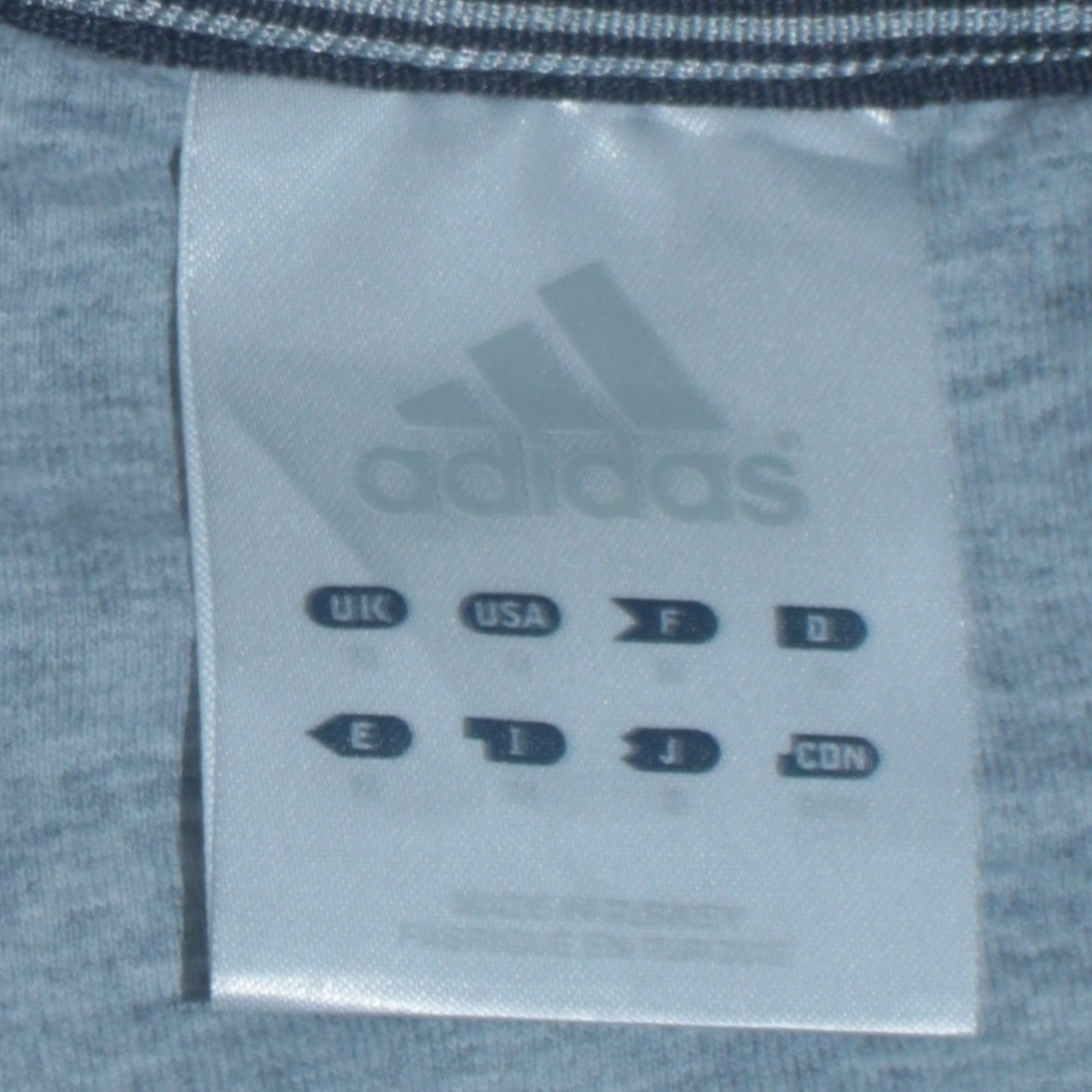Adidas Mens Grey Crew Neck Pullover Sweatshirt Size L