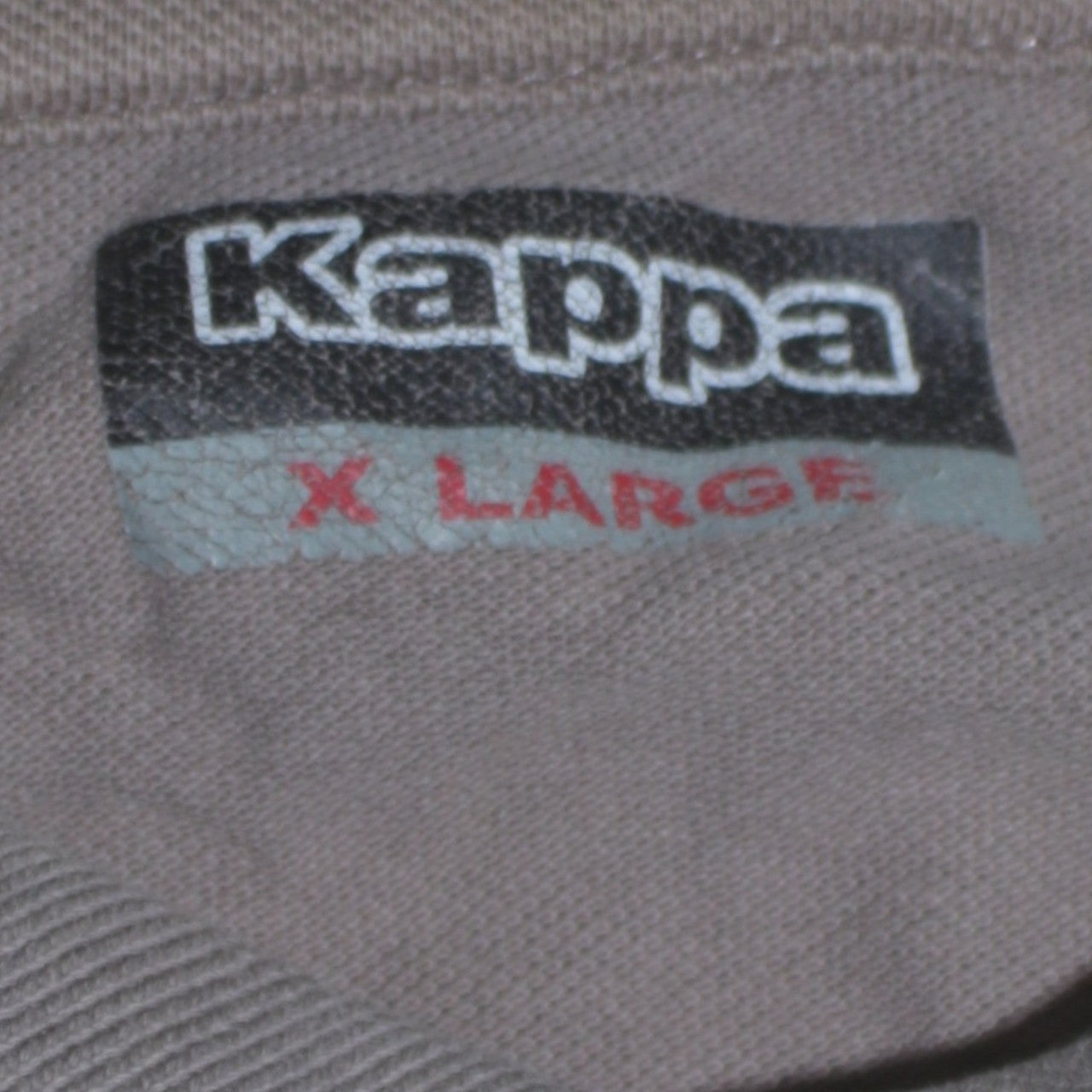 Kappa Men's Brown Cotton Polo Shirt XL Regular Fit Short Sleeve