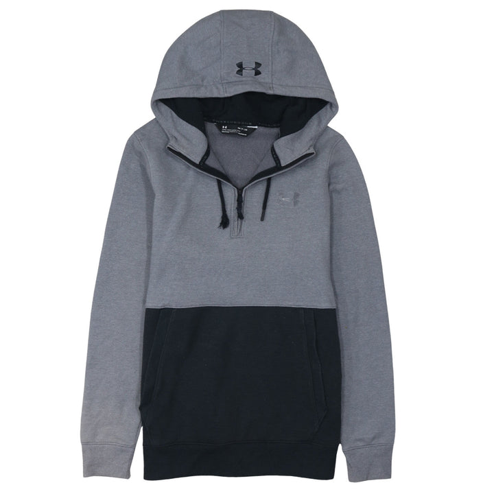 Under Armour Men's Grey 1/2 Zip Hooded Sweatshirt Size S