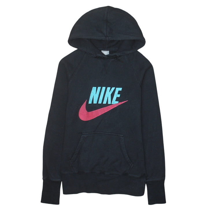 Nike Men's Black Pullover Hoodie M Graphic Logo Sportswear