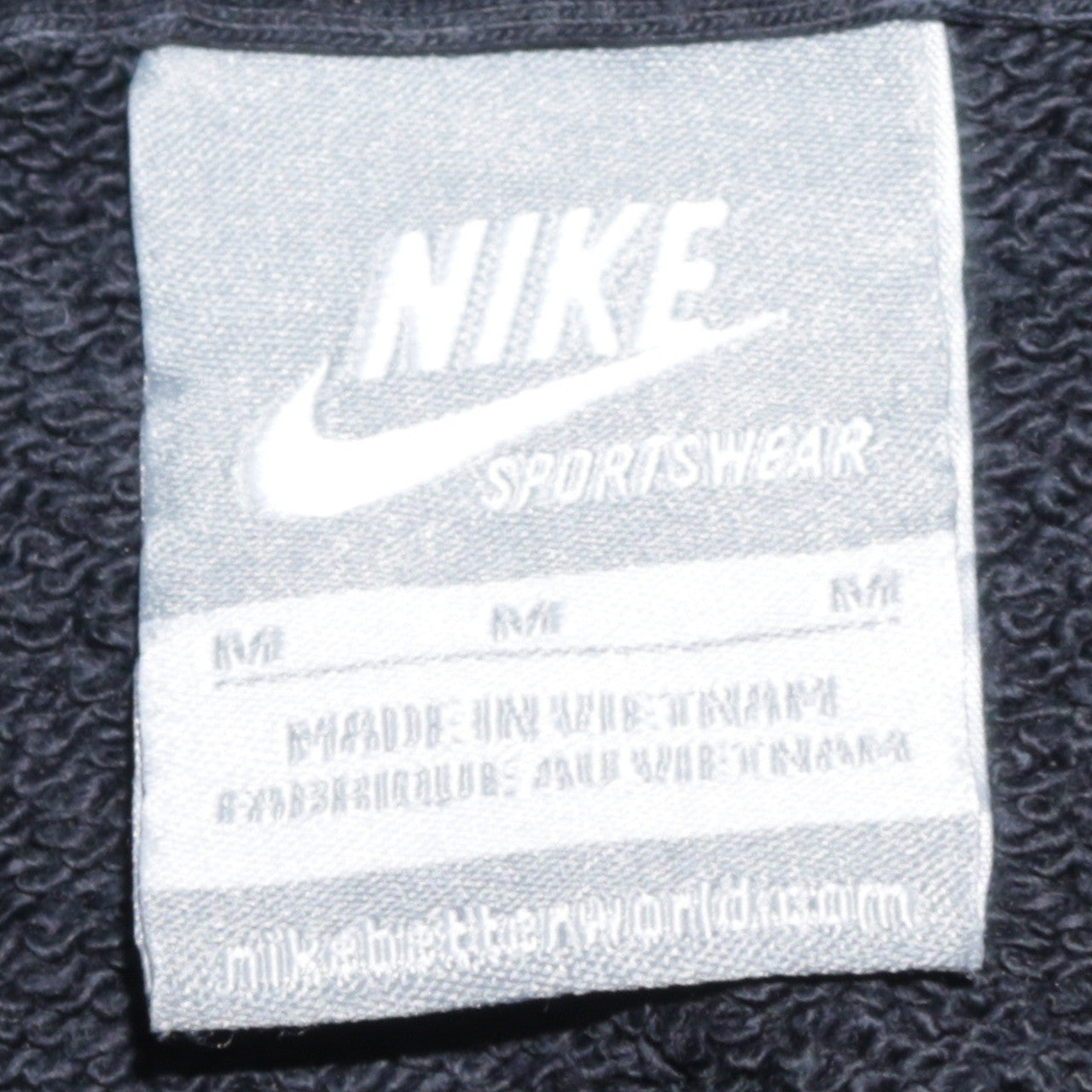 Nike Men's Black Pullover Hoodie M Graphic Logo Sportswear