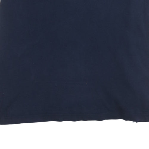 Tommy Hilfiger Men’s Blue Custom Fit Short Sleeve Polo Shirt XL