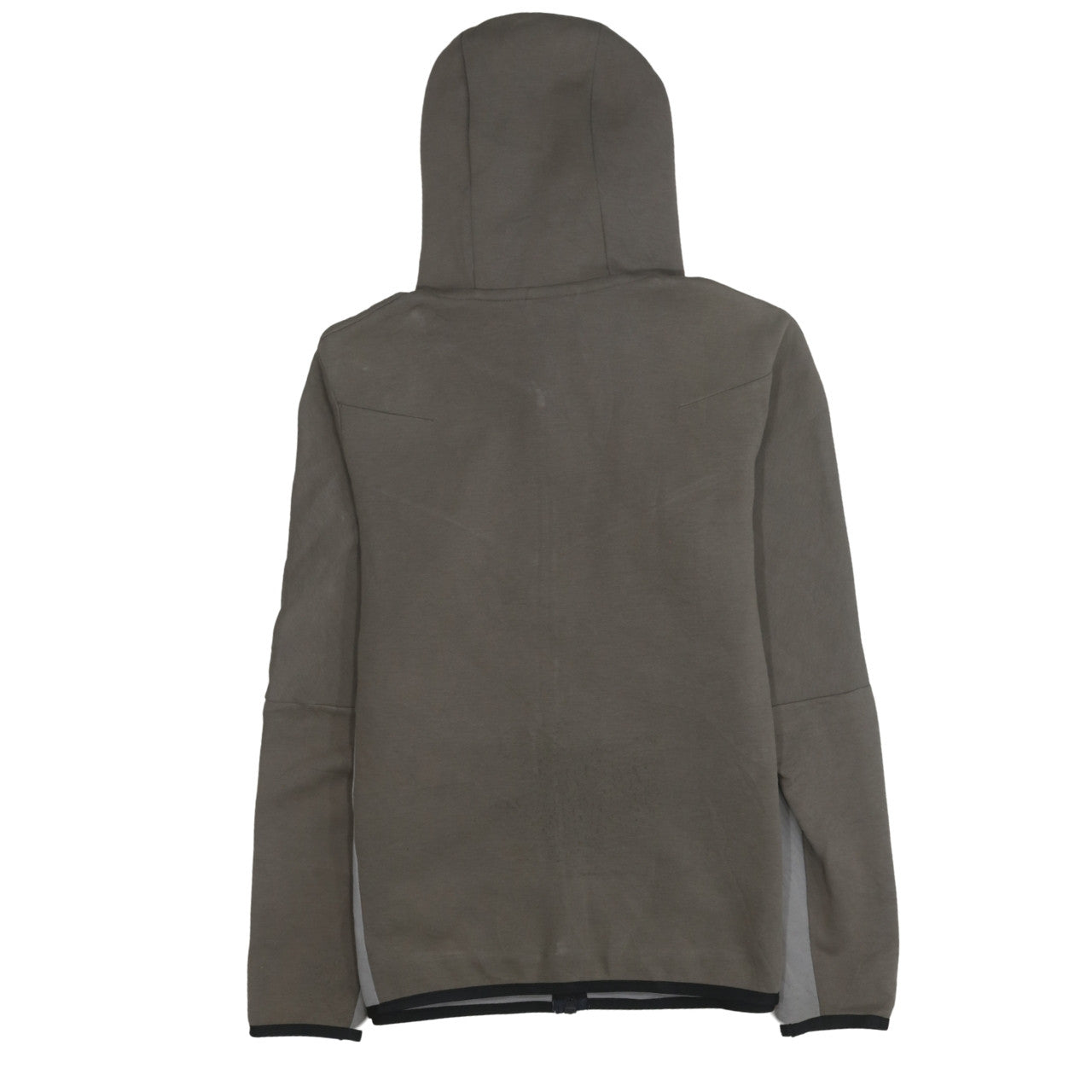 Nike Men's Brown Full Zip Hoodie Size S Regular Fit Sportswear