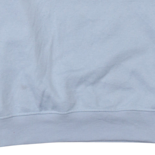 Disney Primark Women Blue Stitch Sweatshirt Size S 10/12 Pullover