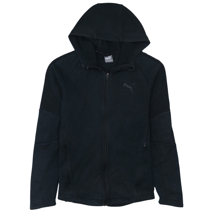 Puma Men's Black Full Zip Hoodie Size S Regular Fit