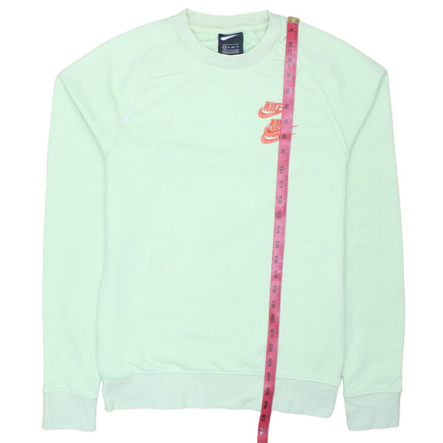 Nike Men's Green XS Pullover Sweatshirt with Embroidered Logo