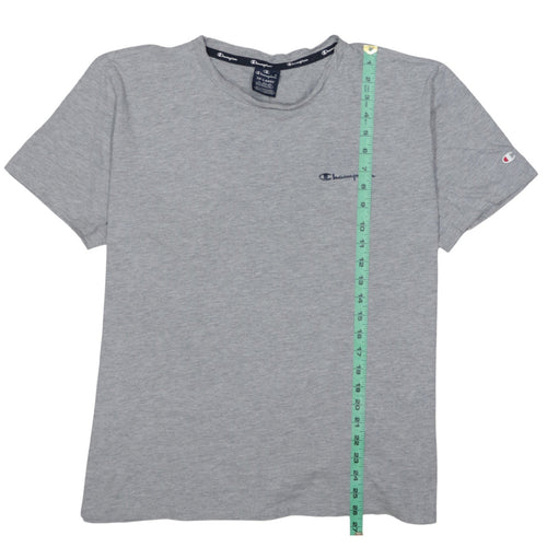 Champion Men's Grey 2XL Crew Neck Short Sleeve Cotton T-Shirt