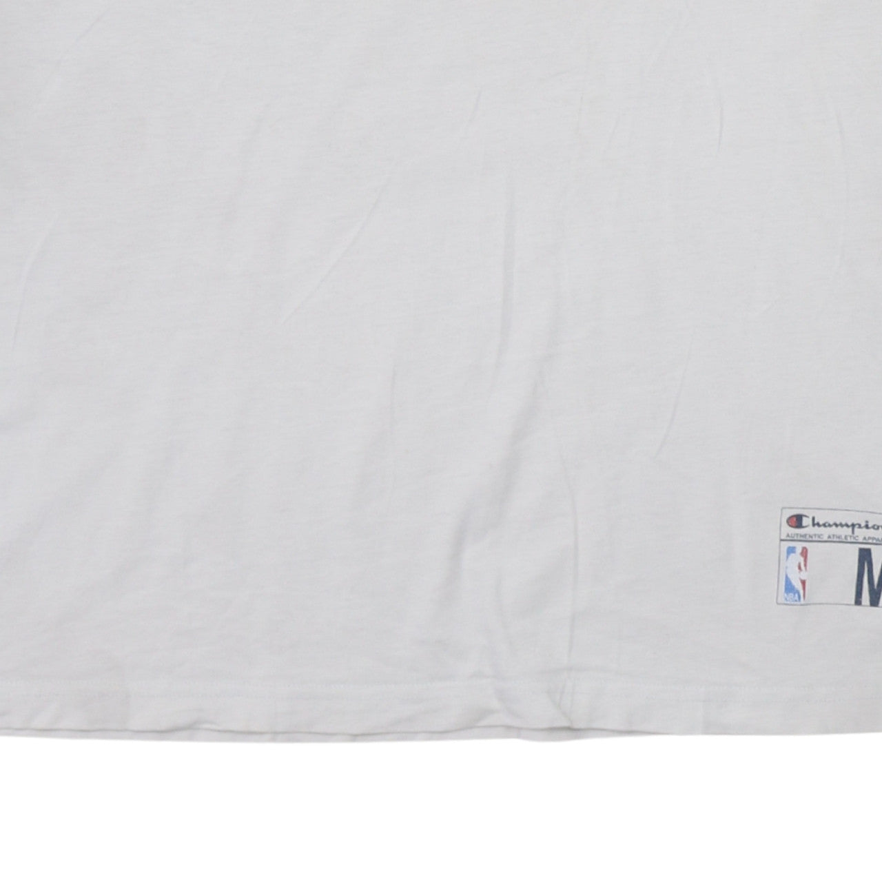 Champion Men White Nuggets Basketball Tank Jersey M