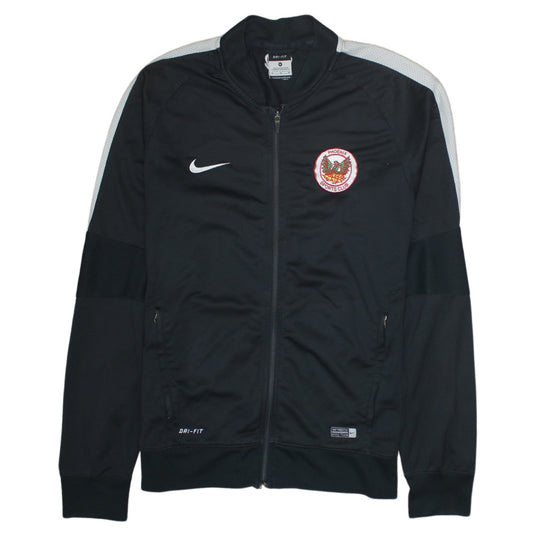 Nike Men's Black Full Zip Dri-Fit Sports Sweatshirt M